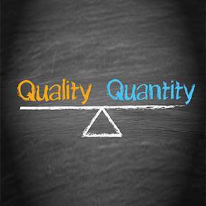 Quality Quantity